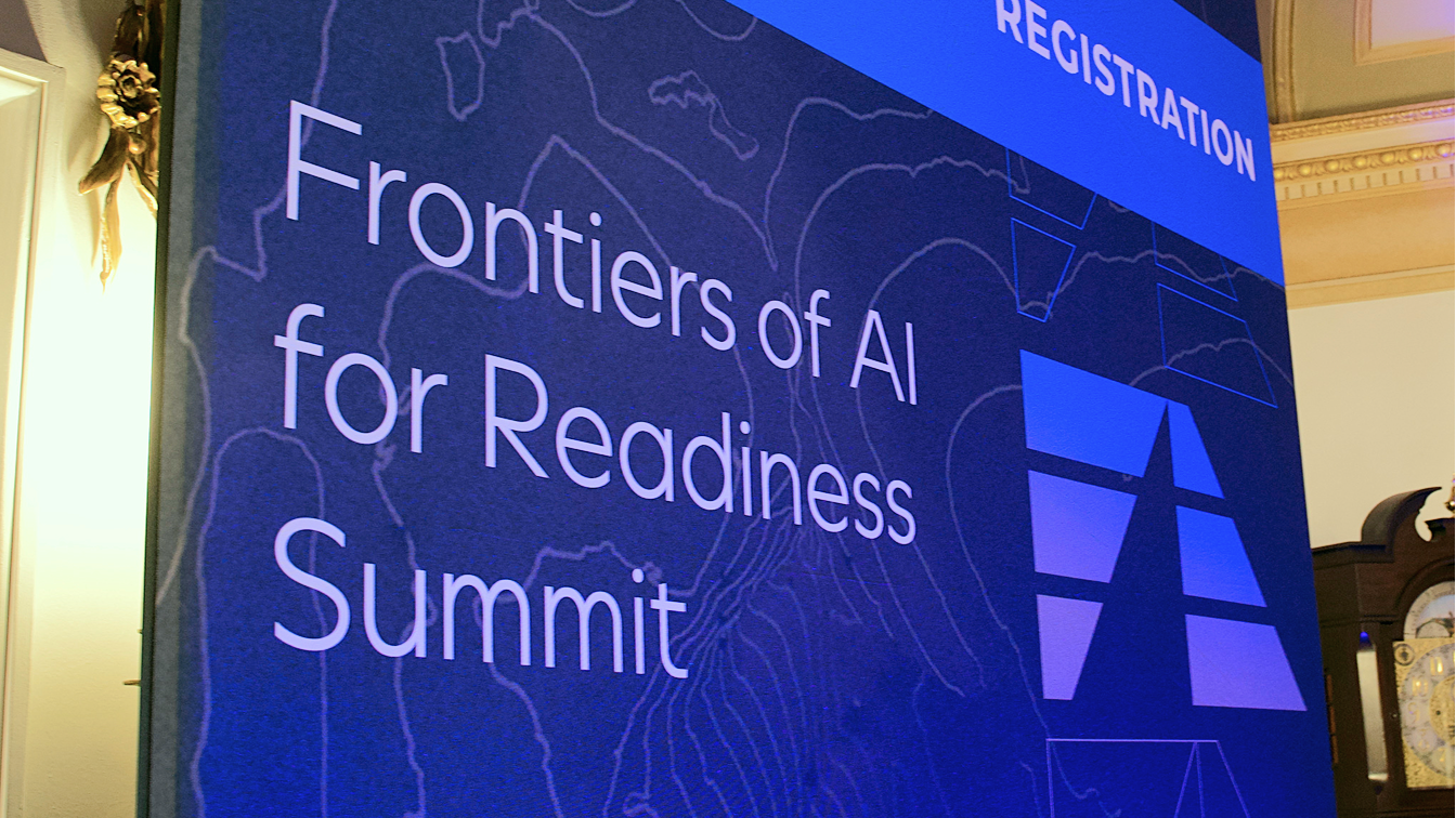 Frontiers of AI Readiness Summit Slide Presentation