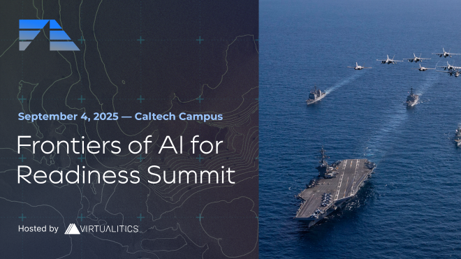 Frontiers of AI for readiness Summit Display Ad