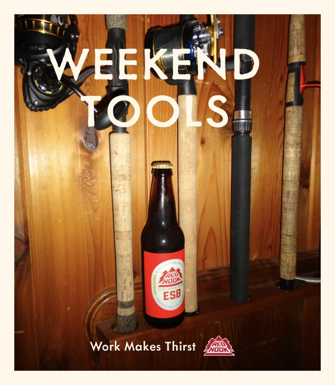 Weekend Tools with a beer